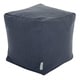 preview thumbnail 3 of 10, Majestic Home Goods Wales Indoor Ottoman Pouf Cube Blue
