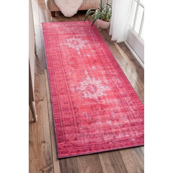 nuLOOM Vintage Inspired Adileh Overdyed Area Rug