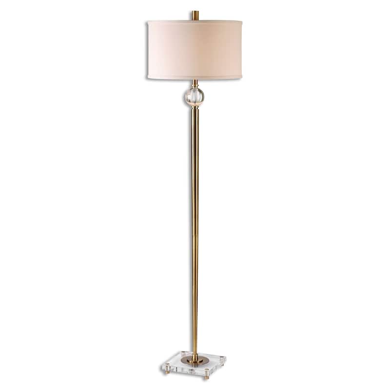 Mesita Brass Floor Lamp - Gold