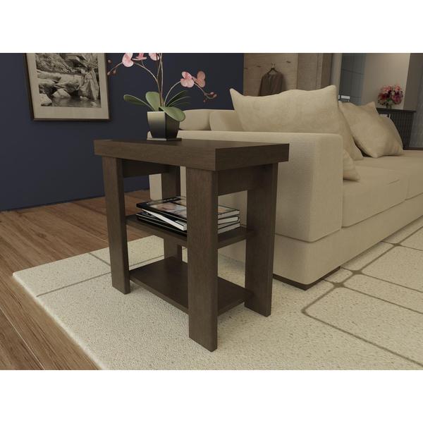 Altra Black Forest Hollow Core Chair Side Table