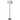 Sherise Beaded Nickel Floor Lamp
