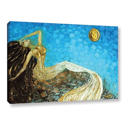 ArtWall Susanna Shaposhnikova's Mermaid, Gallery Wrapped Canvas