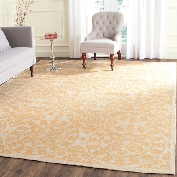 Safavieh Handmade Cedar Brook Natural/ Gold Jute Rug - 8' x 10'