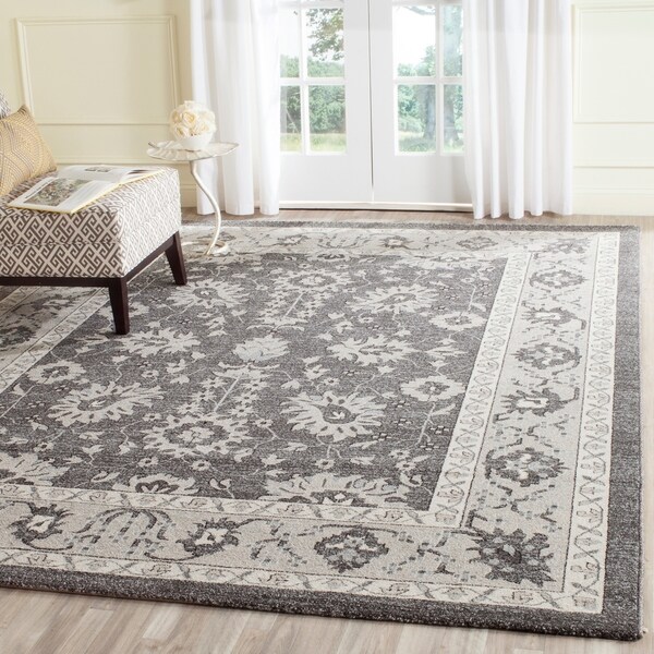 Shop Safavieh Carmel Vintage Dark Grey/ Beige Distressed ... (600 x 600 Pixel)
