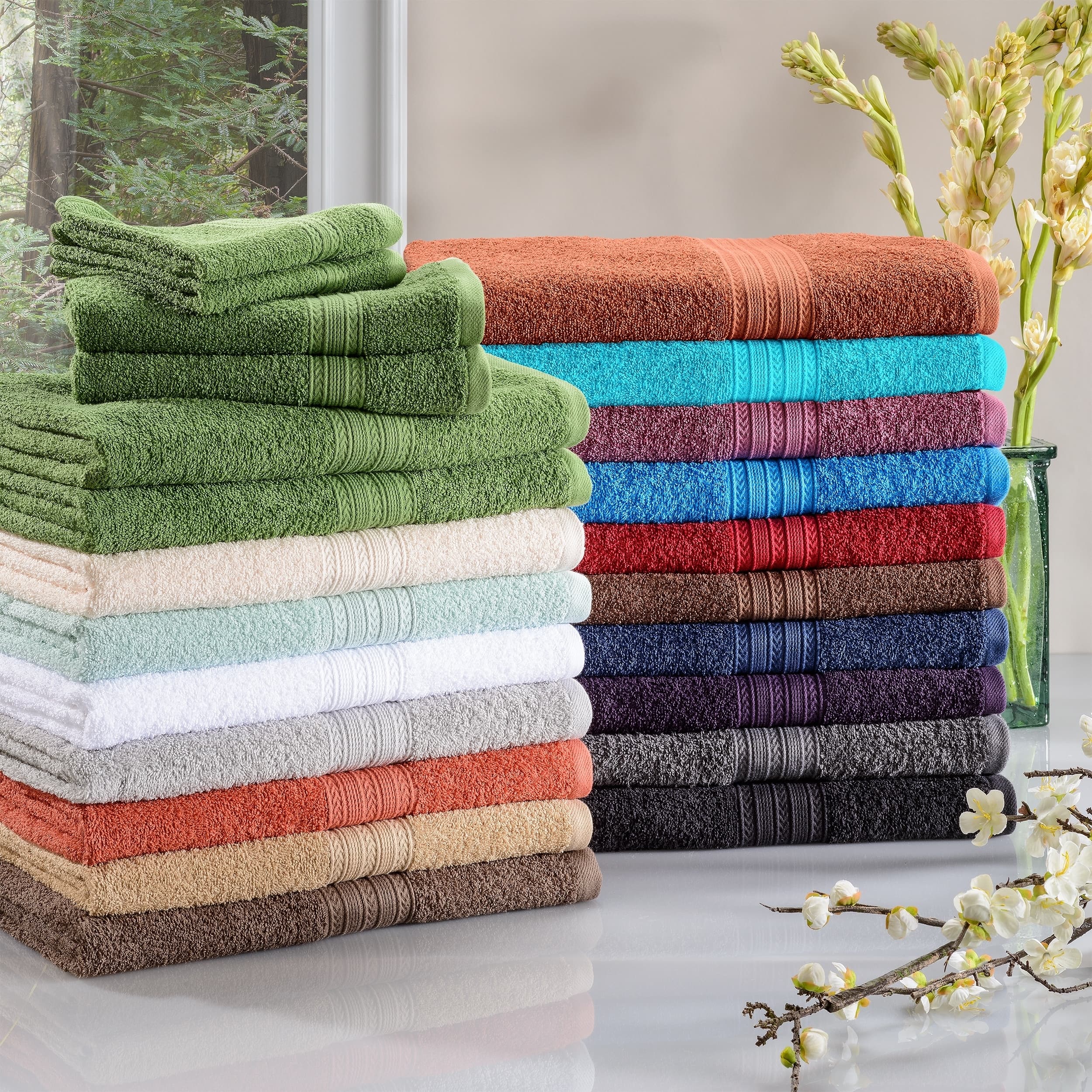 Buy Bath Towels Online at Overstock | Our Best Towels Deals