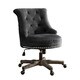 Linon Pamela Office Chair - Grey - Thumbnail 1