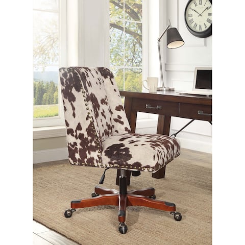 Linon Home Office Furniture Find Great Deals Ping At Linon Violet Office Chair Brown Print