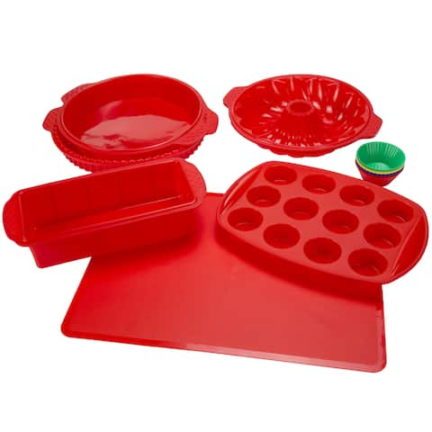 Silicone Bakeware 18-piece Set by Classic Cuisine