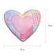 preview thumbnail 2 of 1, Heart Decorative Throw Pillow