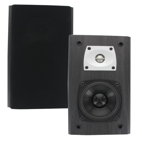 Theater Solutions B1 Bookshelf Speakers 400W Surround Home Theater