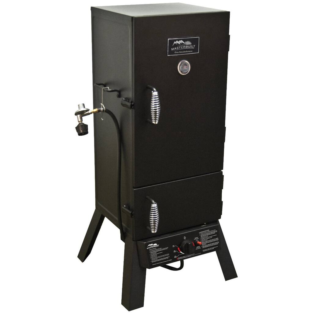 MasterBuilt Sportsman Elite 30" Gas Smoker With Push-button Ignition