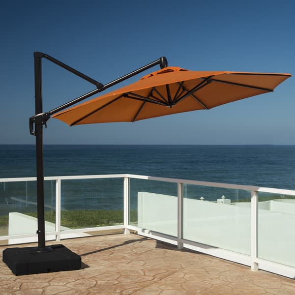 slide 2 of 18, Modular Sunbrella Outdoor Patio 10 Feet Round Umbrella