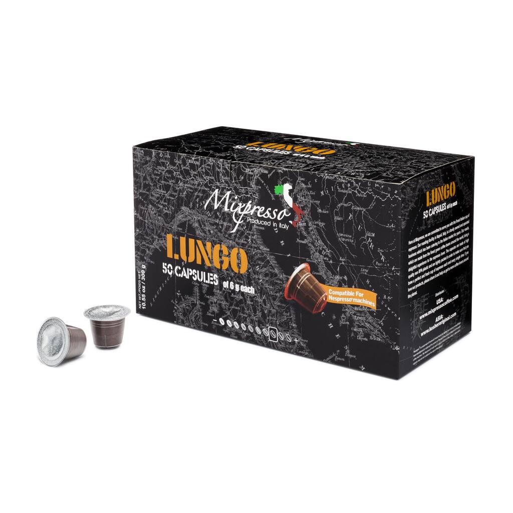 50 Pack SUPER SAVER box Mixpresso Nespresso Compatible Espresso Capsules