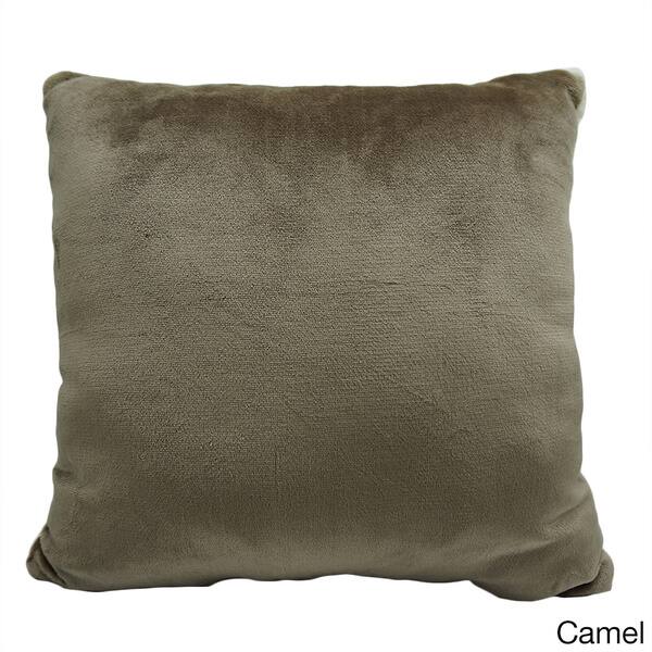 Shop Newport Berber Velvet Pillows 2 Pack Free Shipping On