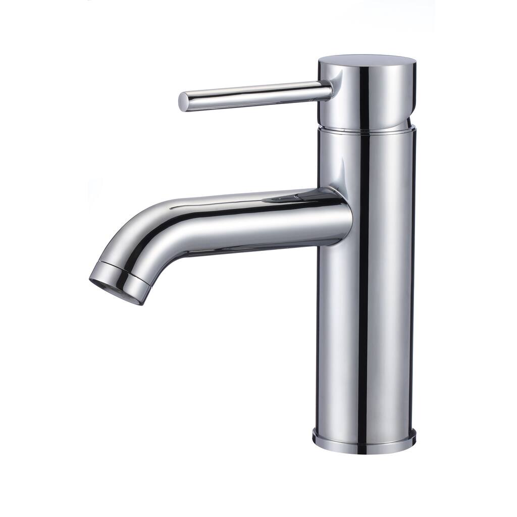 Bosconi F-S01 Single Hole Bathroom Faucet with Single Handle