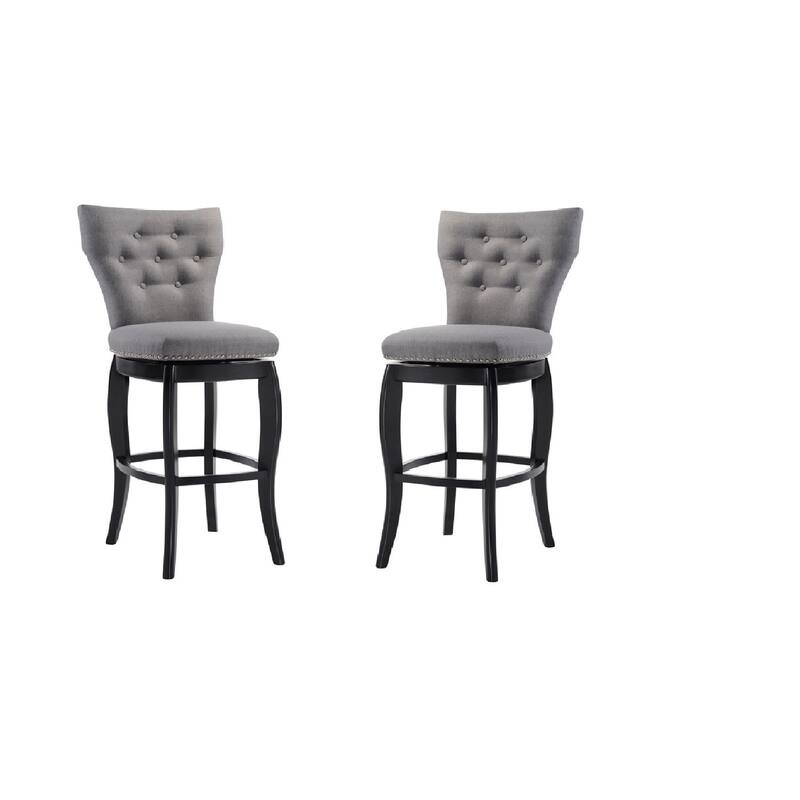 Traditional 30" Bar Stool by Baxton Studio