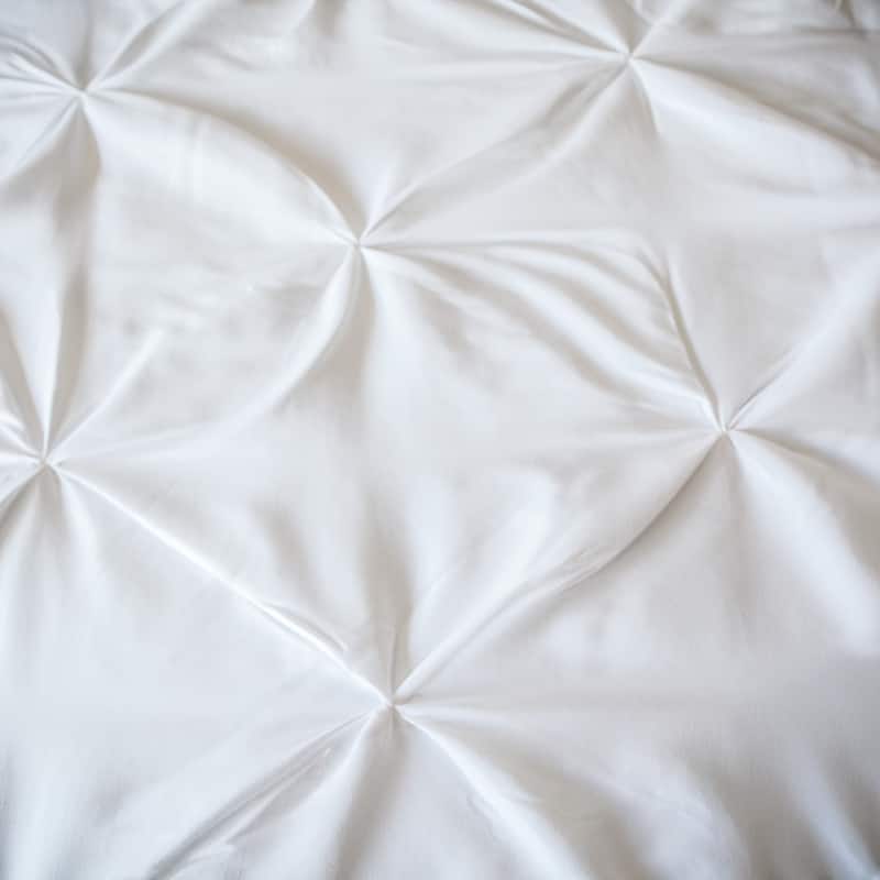 Kotter Home Pinch Pleat 3-piece Duvet Cover Set