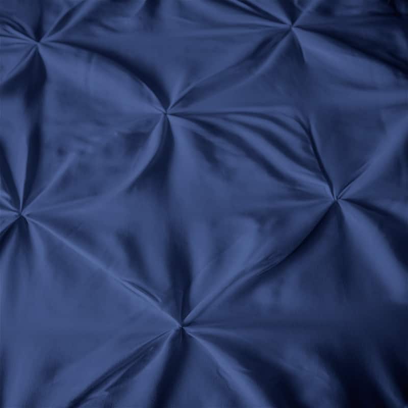 Kotter Home Pinch Pleat 3-piece Duvet Cover Set