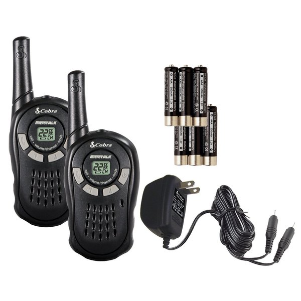 Cobra CXT125 16 Mile 22 Channel Walkie Talkies   Shopping