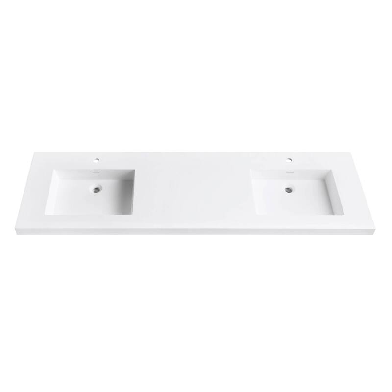 Avanity VersaStone 73-inch Solid Surface Vanity Top