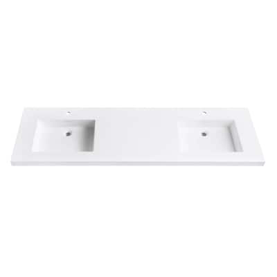 Avanity VersaStone 73-inch Solid Surface Vanity Top