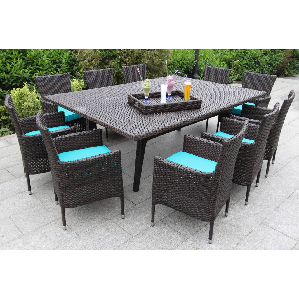 Kipling 11-piece Dining Set Featuring Polyester Fabric