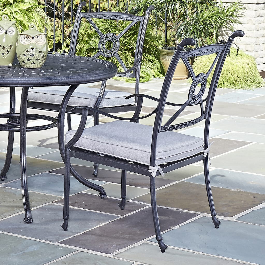 Athems Set or Arm Chairs with Cushion by Home Styles