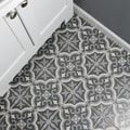 Black Ceramic 7.75-inch Wall and Floor Tile Set (Case of 25)