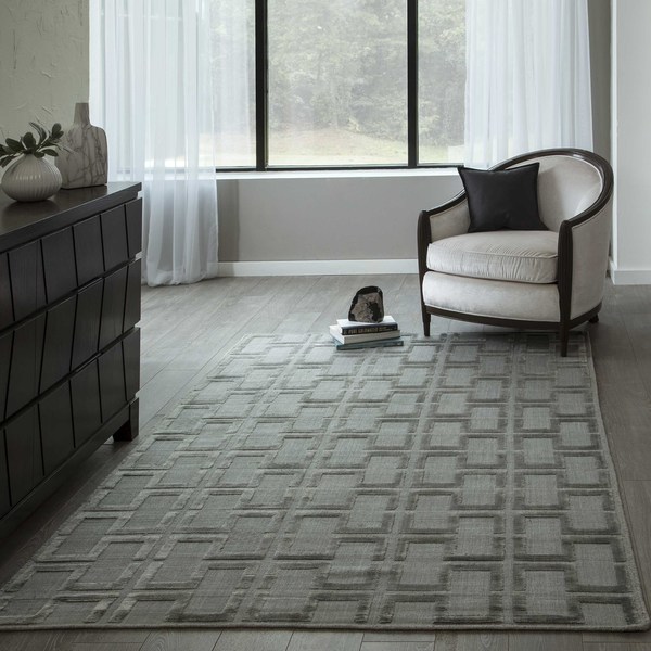 Mason Grey HandLoomed Rug (9'3" x 13'6") Free Shipping Today 18060123