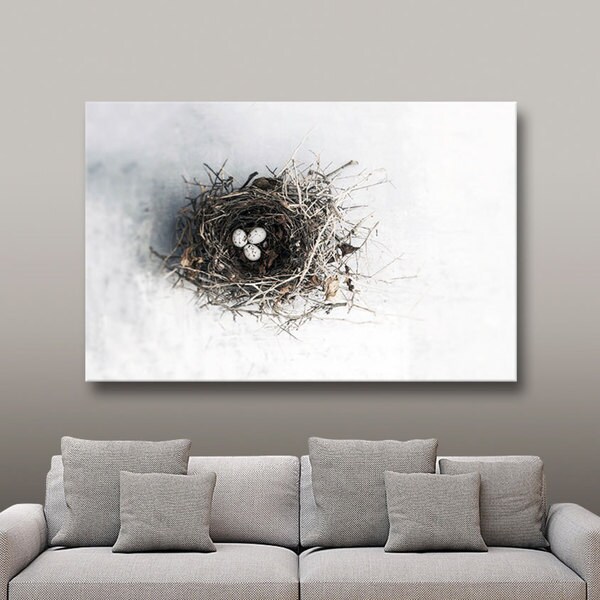 ArtWall Elena Ray 'Bird Nest' Gallerywrapped Canvas Free Shipping