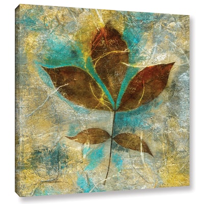 ArtWall Elena Ray 'Branch With Golden Leaves' Gallery-wrapped Canvas - Multi