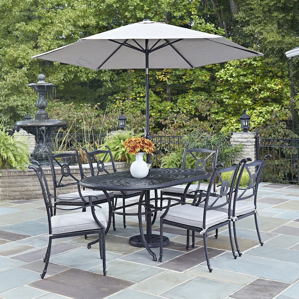 Athens 7-piece Dining Set with Arm Chairs by Home Styles