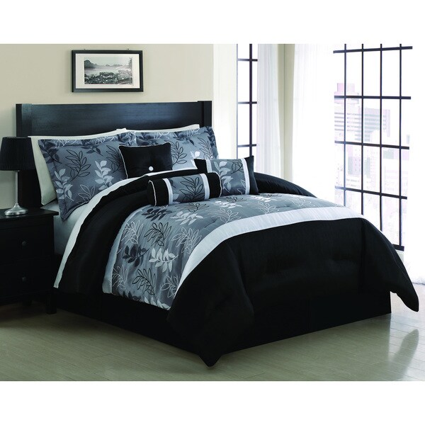 Kellen Embroidered 7-piece Comforter Set