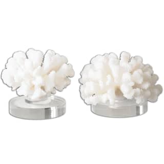 Hard Coral Sculptures (Set of 2)