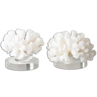 Hard Coral Sculptures (Set of 2)