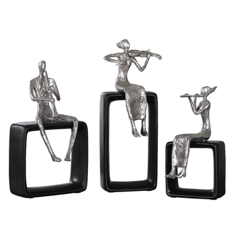Musical Ensemble Statues (Set of 3)