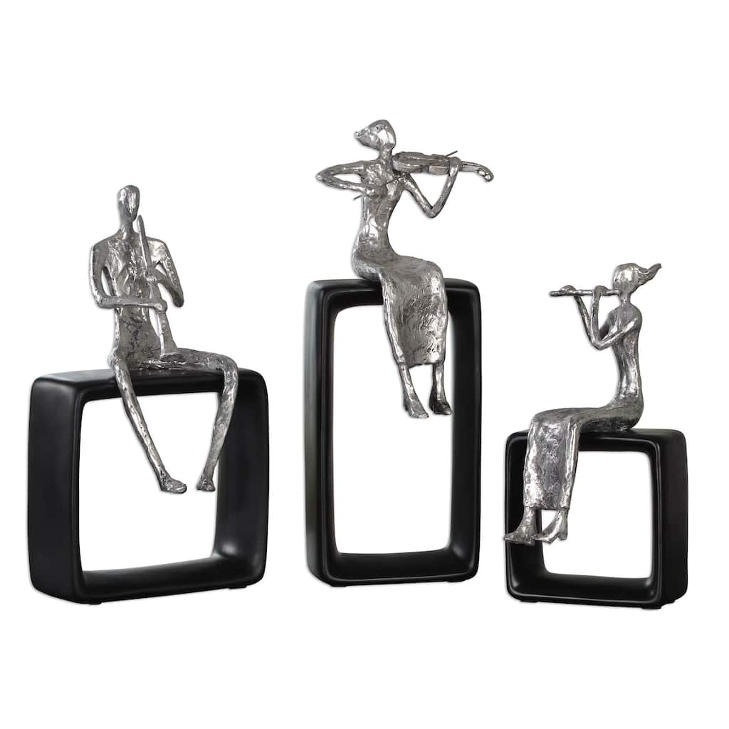 Musical Ensemble Statues (Set of 3)