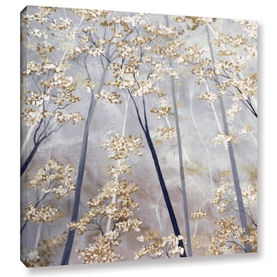 ArtWall Herb Dickinson's Taupe Forest, Gallery Wrapped Canvas