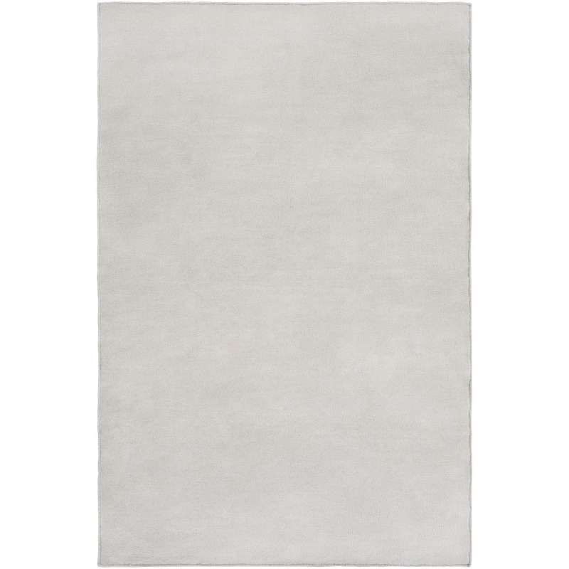 Hand Woven Maria Wool/Metallic Thread Area Rug - 2' x 3' - Grey