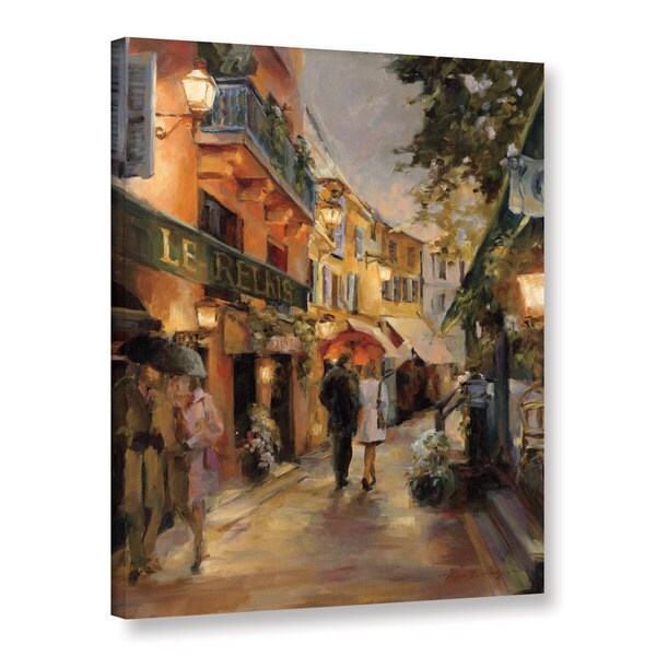 ArtWall Marilyn Hageman's 'Evening In Paris' Gallery Wrapped Canvas