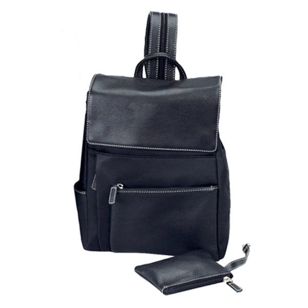 Goodhope Bellino Women's Accessories Utility Leather Drawstring Backpack