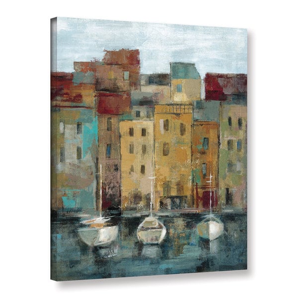 ArtWall Silvia Vassileva's Old Town Port 2, Gallery Wrapped Canvas