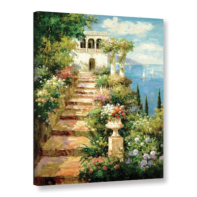 ArtWall Peter Bell's Summer Vista, Gallery Wrapped Canvas