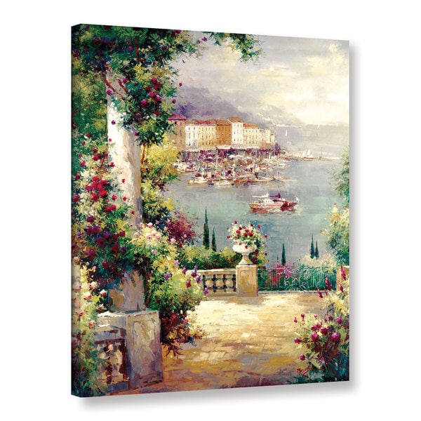 ArtWall Peter Bell's Capri Vista I, Gallery Wrapped Canvas - Overstock ...