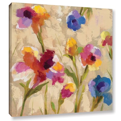 ArtWall Silvia Vassileva's Bold Bright Flowers II, Gallery Wrapped Canvas - Multi