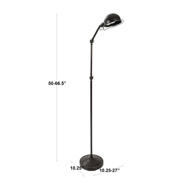 Shop Banks Industrial Vintage Floor Lamp Free Shipping Today