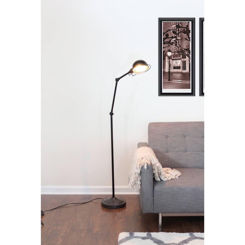 Banks Industrial Vintage Floor Lamp