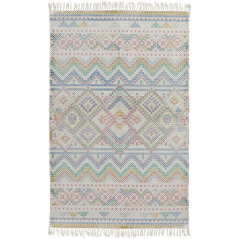 Hand Woven Marguerite Cotton Area Rug