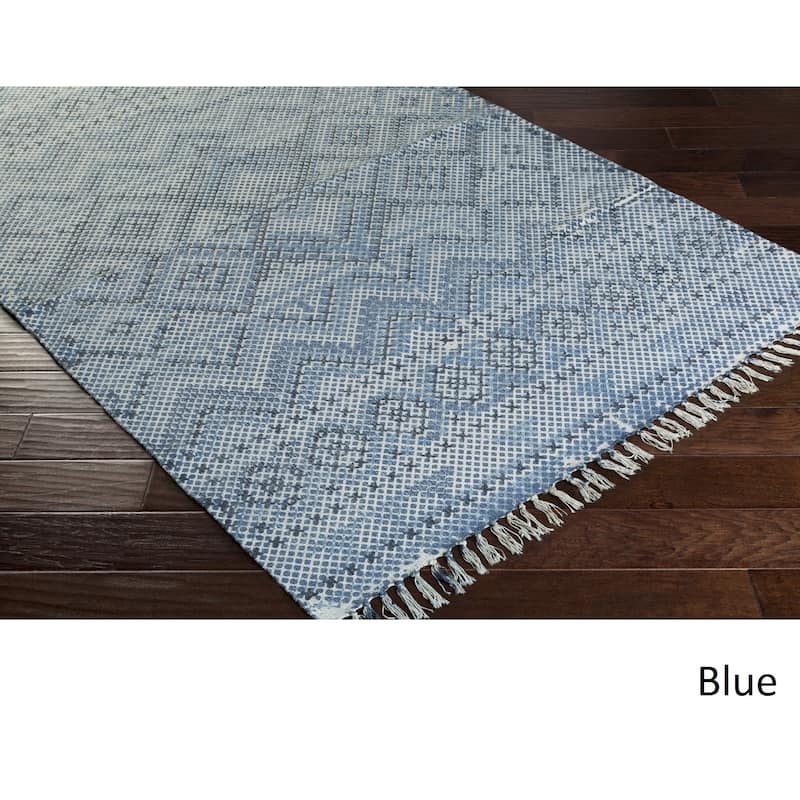 Hand Woven Marguerite Cotton Area Rug