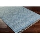 preview thumbnail 9 of 11, Hand Woven Marguerite Cotton Area Rug - 2' x 3'